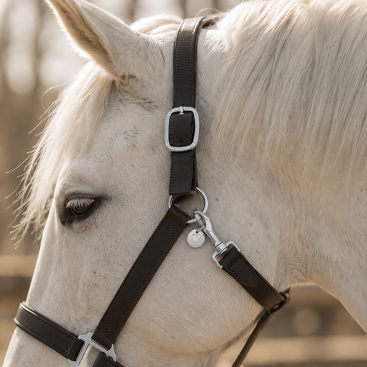 Médaille cheval Ronde Argent